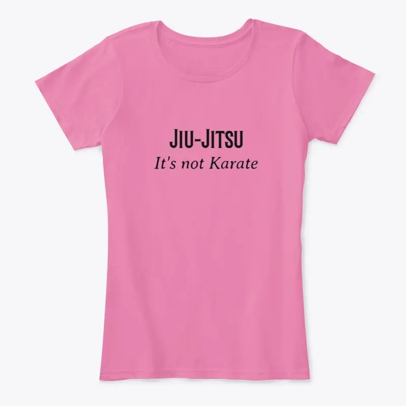 Jiu-Jitsu It's not Karate